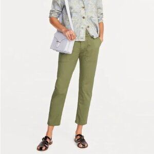 NWT J.Crew 24 Patch-pocket slim boyfriend chino pant